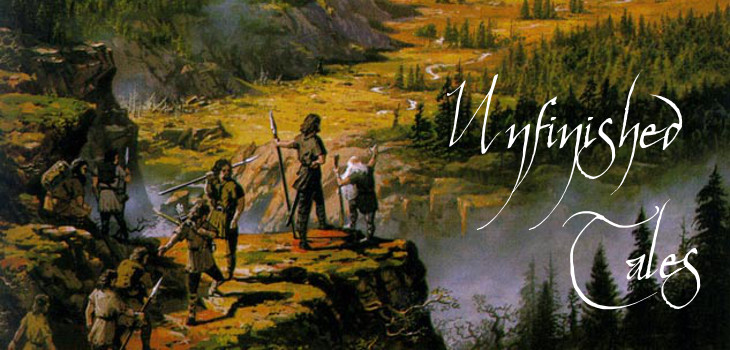 Unfinished Tales of Numenor and Middle-earth by Tolkien (header)