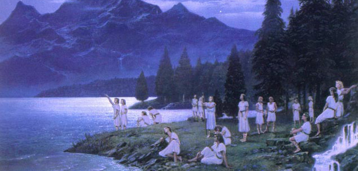 At Lake Cuivienen, by Ted Nasmith